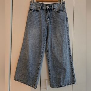 Sincerely Jules Wide Leg Crop Jeans